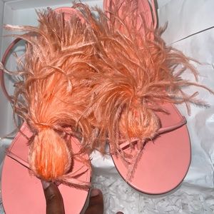 Bottega veneta feather dot heels